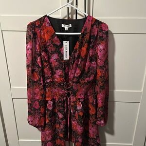 Steve Madden Floral Dress. Size L.